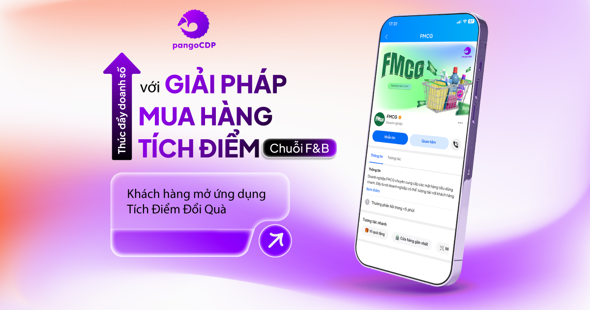 PangoCDP • Nền tảng thống nhất dữ liệu khách hàng