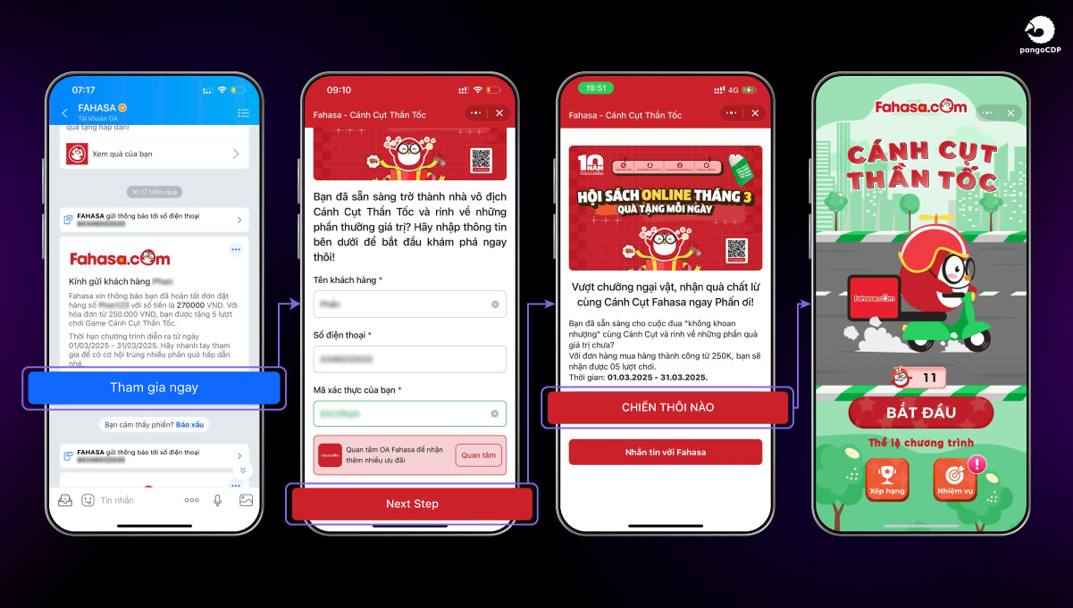 PangoCDP • Build and Warm the Master Channel