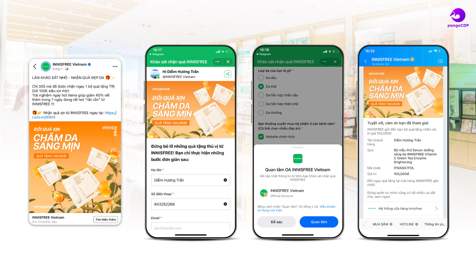 PangoCDP • Build and Warm the Master Channel